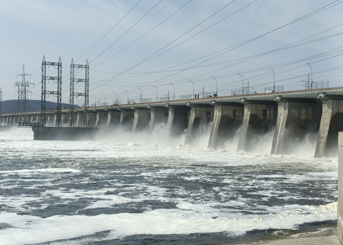 Жигулевская ГЭС. Фото 1