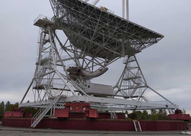 Радиотелескоп РТФ-32 (Зеленчукская обсерватория). Фотография 1