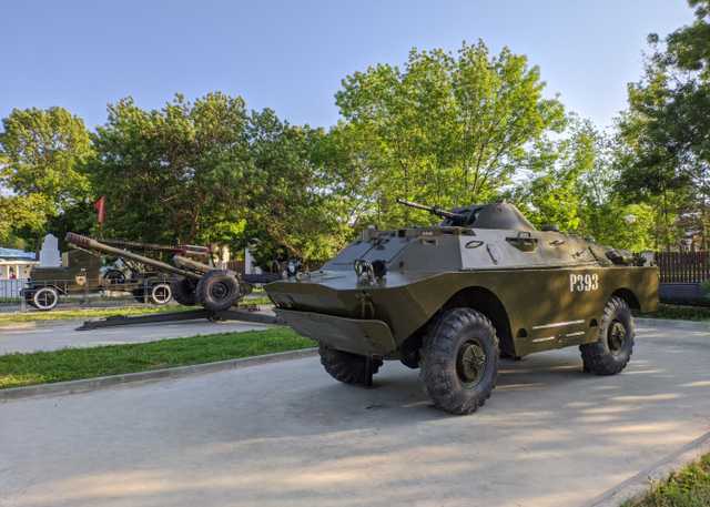 Сквер военной техники (Анапа). Photography 2