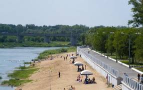 Оренбургский городской пляж