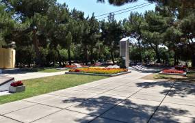 Mass grave of Soviet soldiers