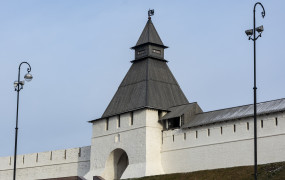 Preobrazhenskaya Tower of the Kazan Kremlin