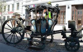 Catherine II's carriage in Kazan