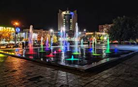 Singing fountain (Orenburg)