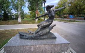 Sculpture Water Skier (Samara)