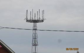 Communication tower of the Altai system (Orenburg)