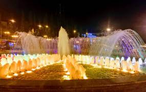 Fountain on Salavat Yulaev Square