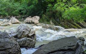 Agurskiye Waterfalls