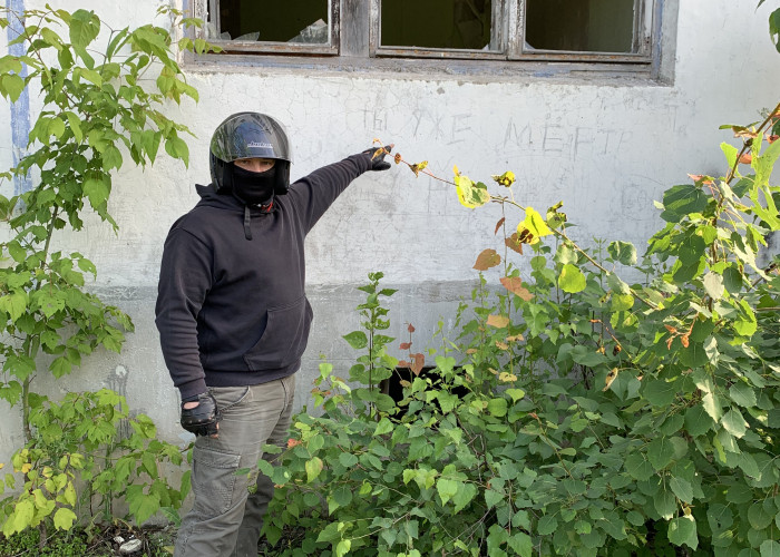 Заброшенная военная часть в Бузулукском бору (пос. 14 км). Фотография 1