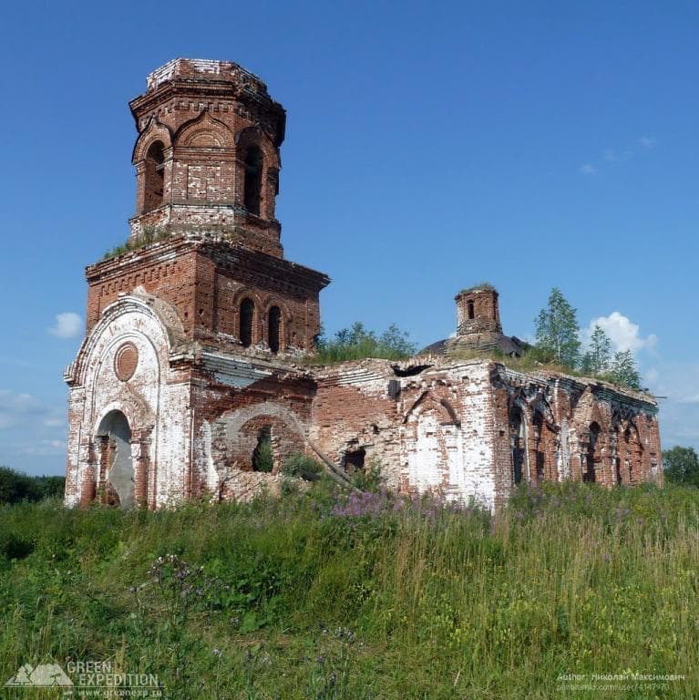Тихвино-Богородицкая церковь (разрушенная) — фотография 2