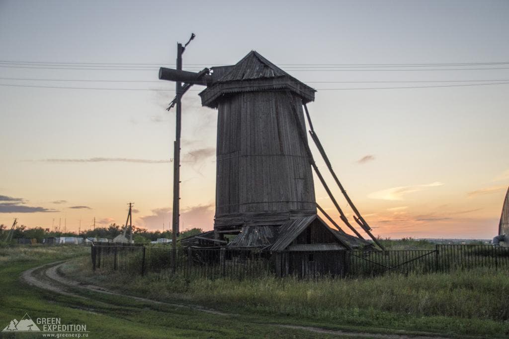 Деревянная мельница (Бариновка) — фотография 1