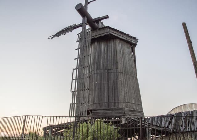 Деревянная мельница (Бариновка). Фотография 3