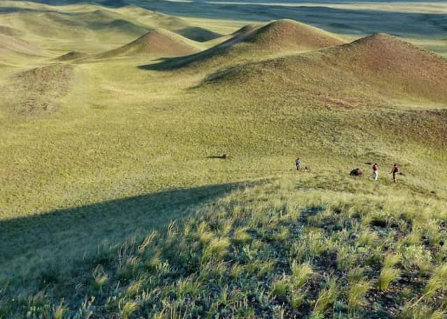 Кзыладырское карстовое поле. Фотография 1