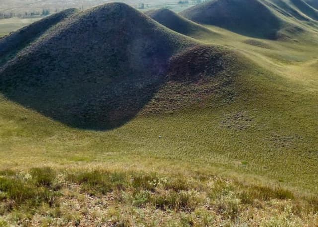 Кзыладырское карстовое поле. Фотография 2