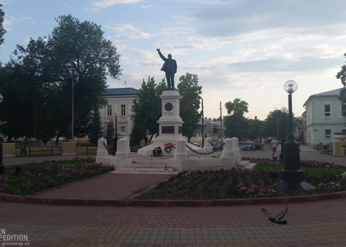 Памятник В.И. Ленину на Ленинской. Фотография 2