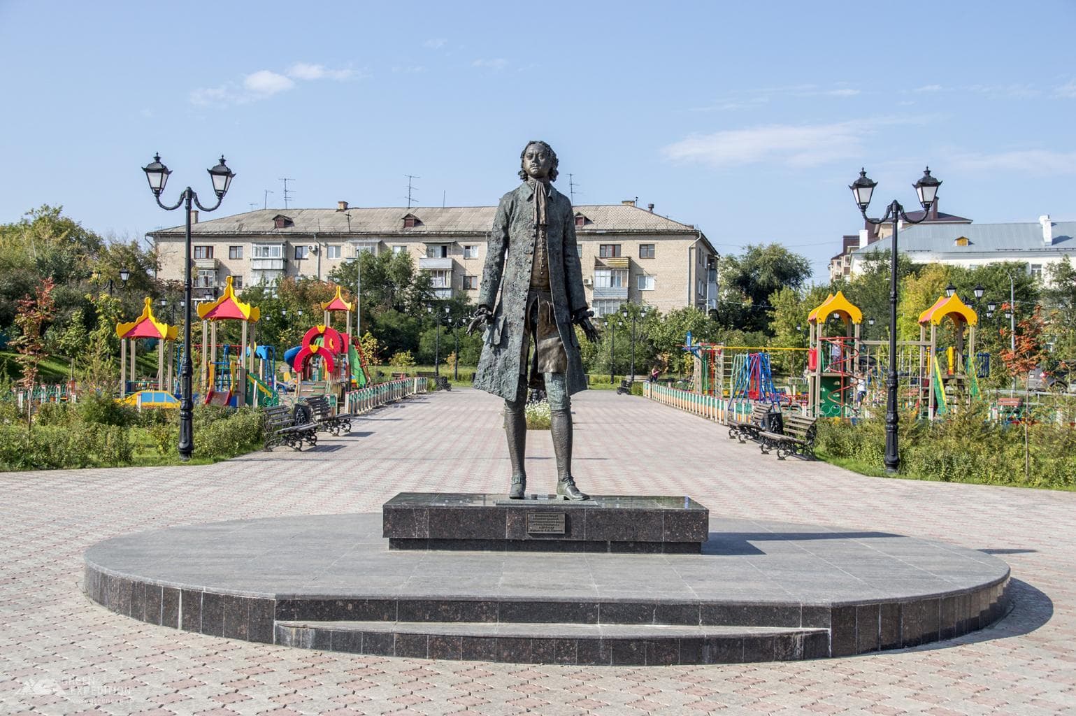 Памятник Петру Первому (Оренбург) — фотография 2