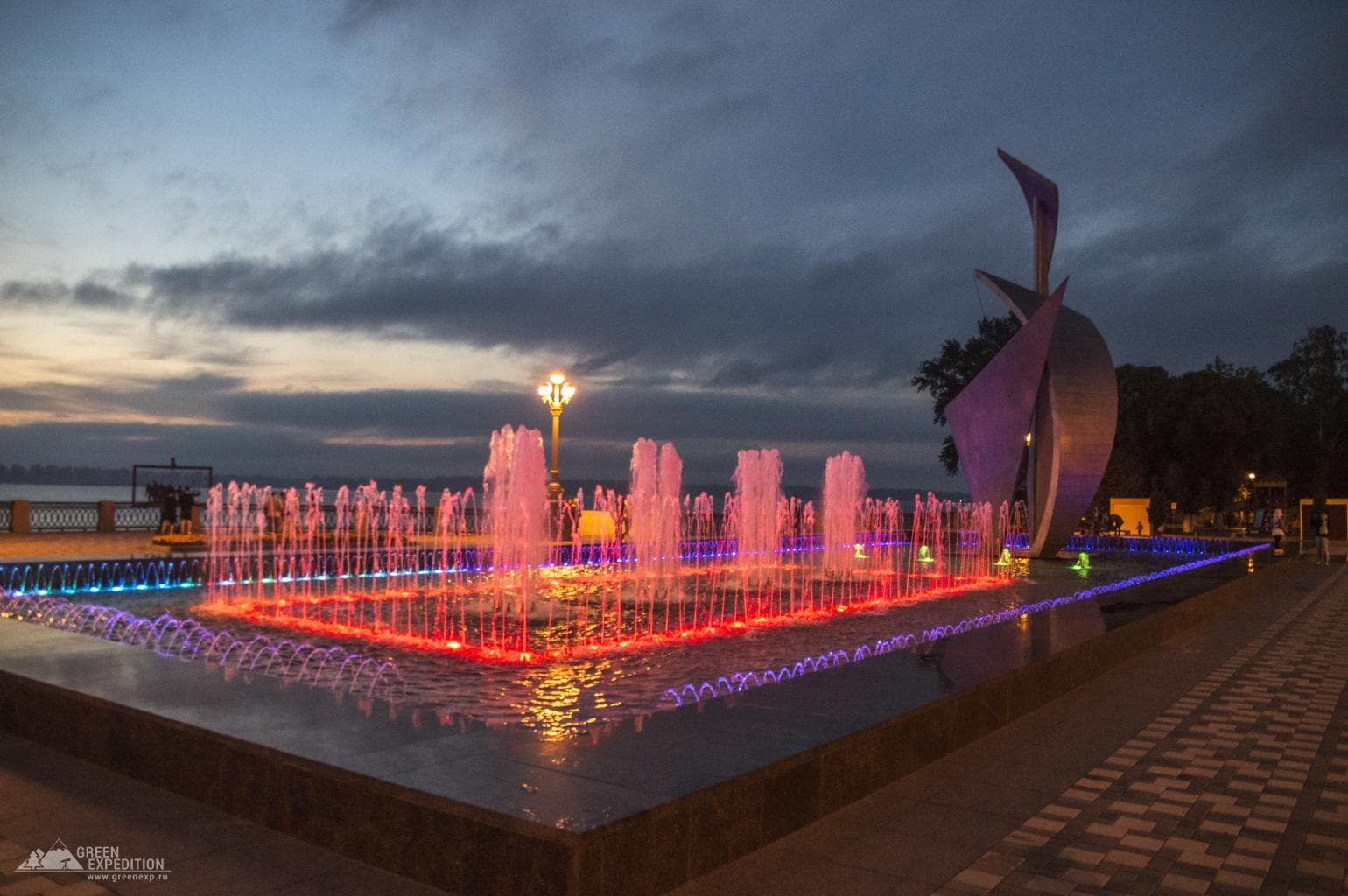 Sail Fountain (Samara) — photo 2