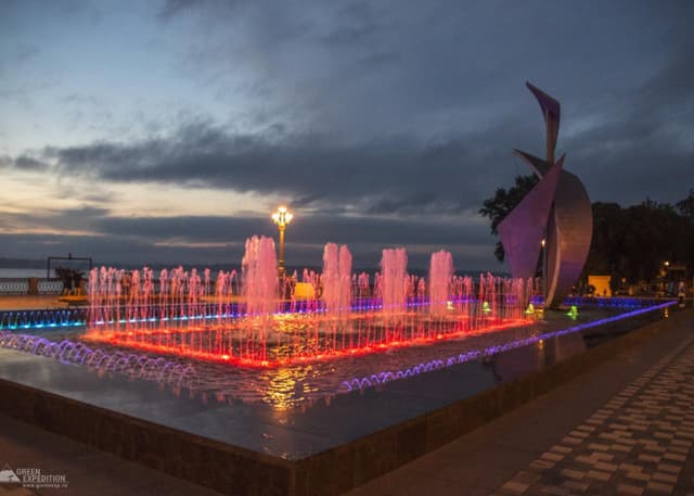 Фонтан «Парус» (Самара). Фотография 2