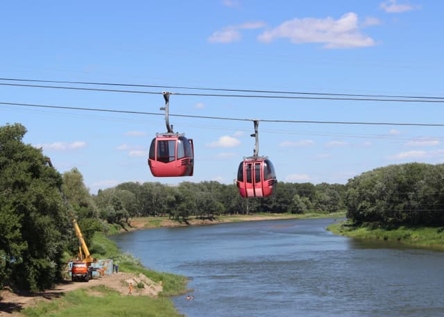 Оренбургская канатная дорога. Фотография 3