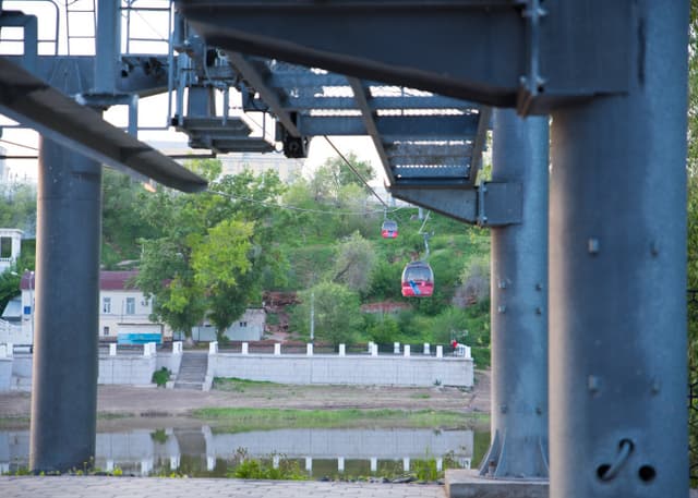 Оренбургская канатная дорога. Фотография 2