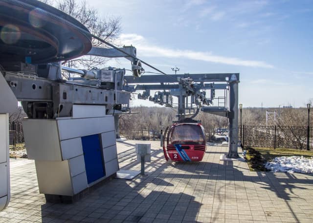 Оренбургская канатная дорога. Фотография 4