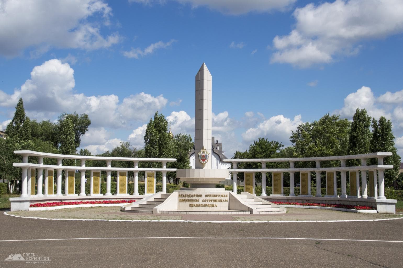 Monument to police officers (Orenburg) — photo 1