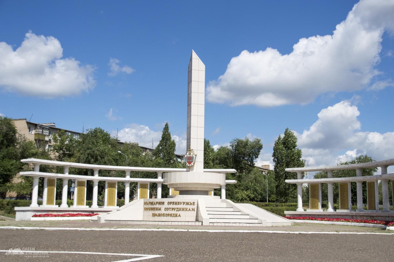 Monument to police officers (Orenburg) — photo 2
