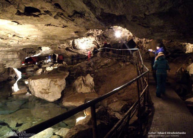 Кунгурская ледяная пещера. Фотография 5