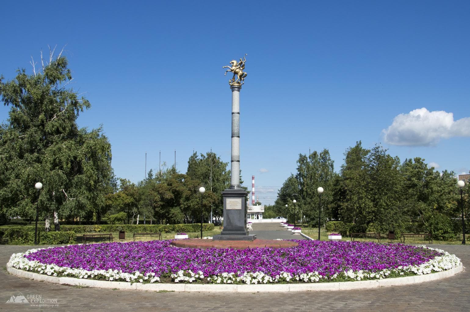 Стела Георгия Победоносца (Оренбург) — фотография 2