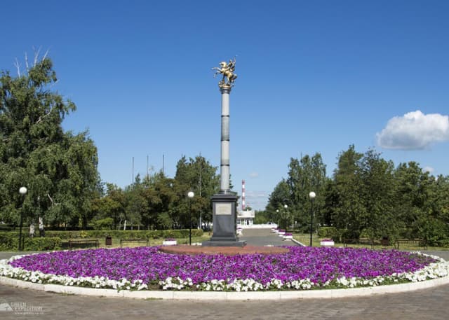 Стела Георгия Победоносца (Оренбург). Фотография 2