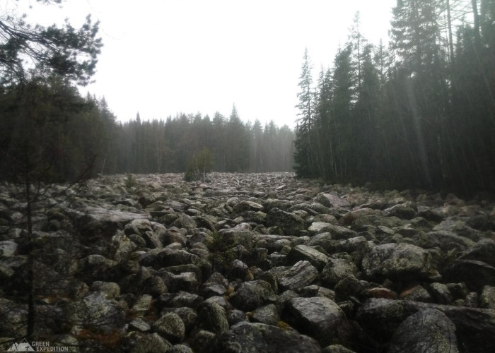 Каменная река, Курум. Фотография 4