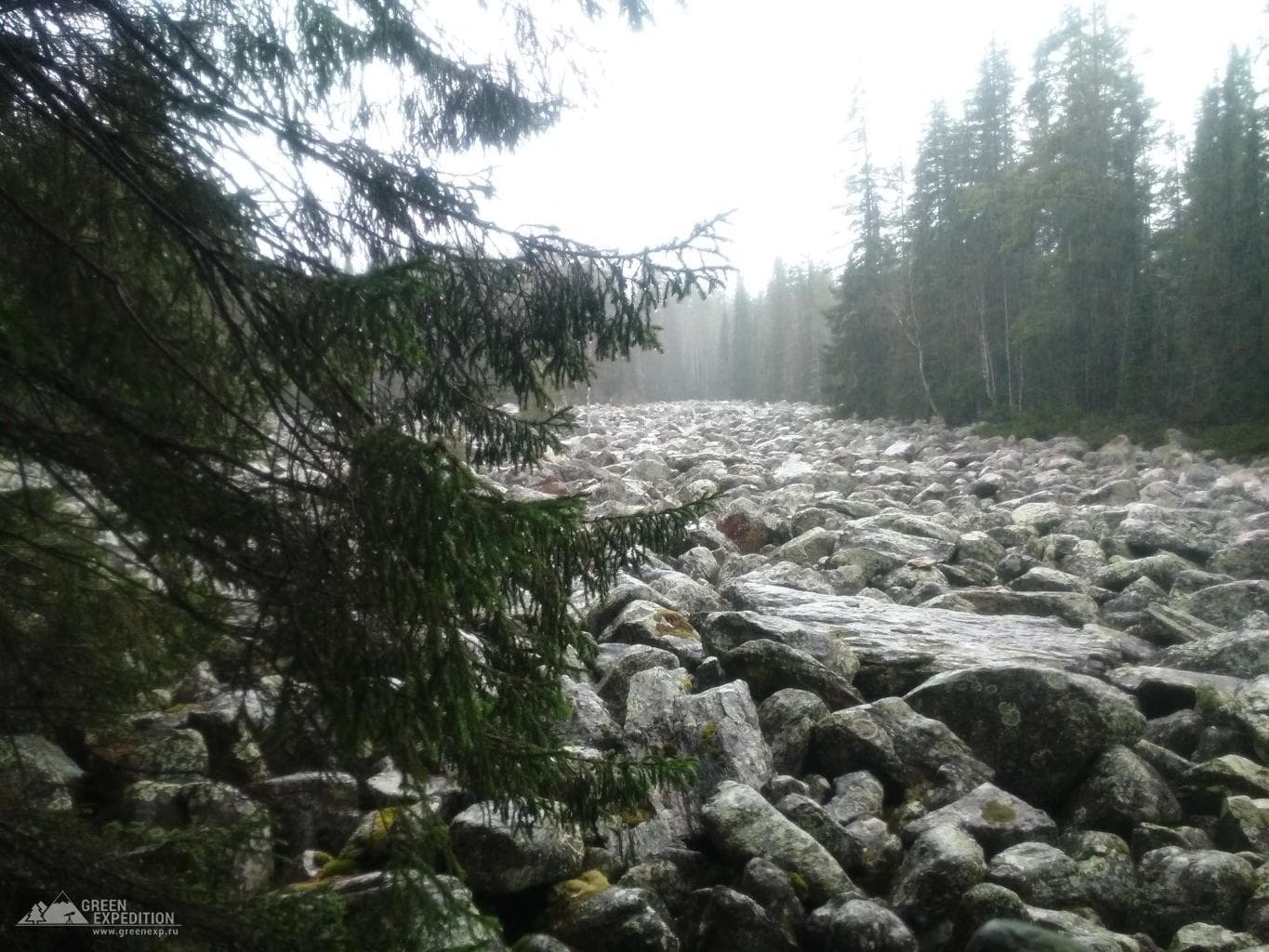 Каменная река (Курум) — фотография 3