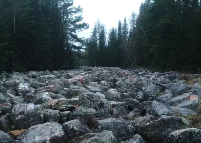 Каменная река, Курум. Фотография 5