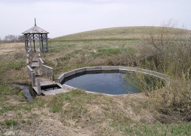 Родник Кайнар (Буртинская степь). Фотография 1