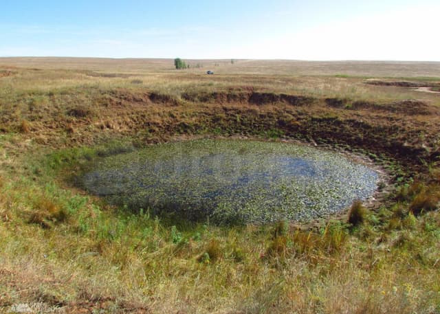 Бомбовый полигон (Астрахановка). Фотография 1