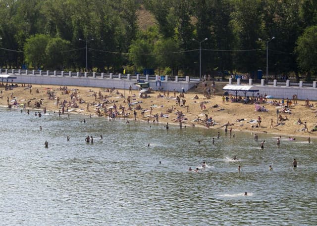 Оренбургский городской пляж. Фотография 3