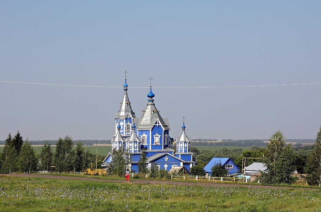 Знаменский храм с.Осино-Гай Гавриловского района — фотография 1