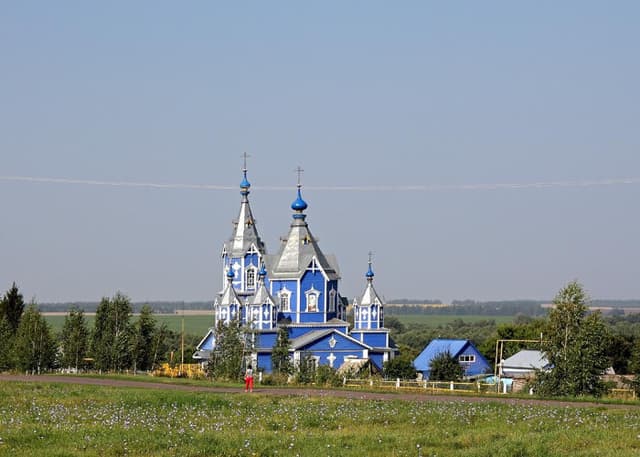 Знаменский храм с.Осино-Гай Гавриловского района. Фотография 1