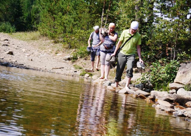 Брод через "Тюлюк" - тропа на "Ларкина мельница". Фотография 1