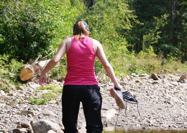 Брод через "Тюлюк" - тропа на "Ларкина мельница". Фотография 2