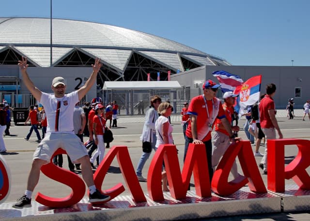 Стадион Самара Арена. Фотография 2