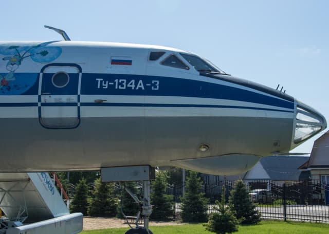 Самолет Ту-134А-3. Фотография 1