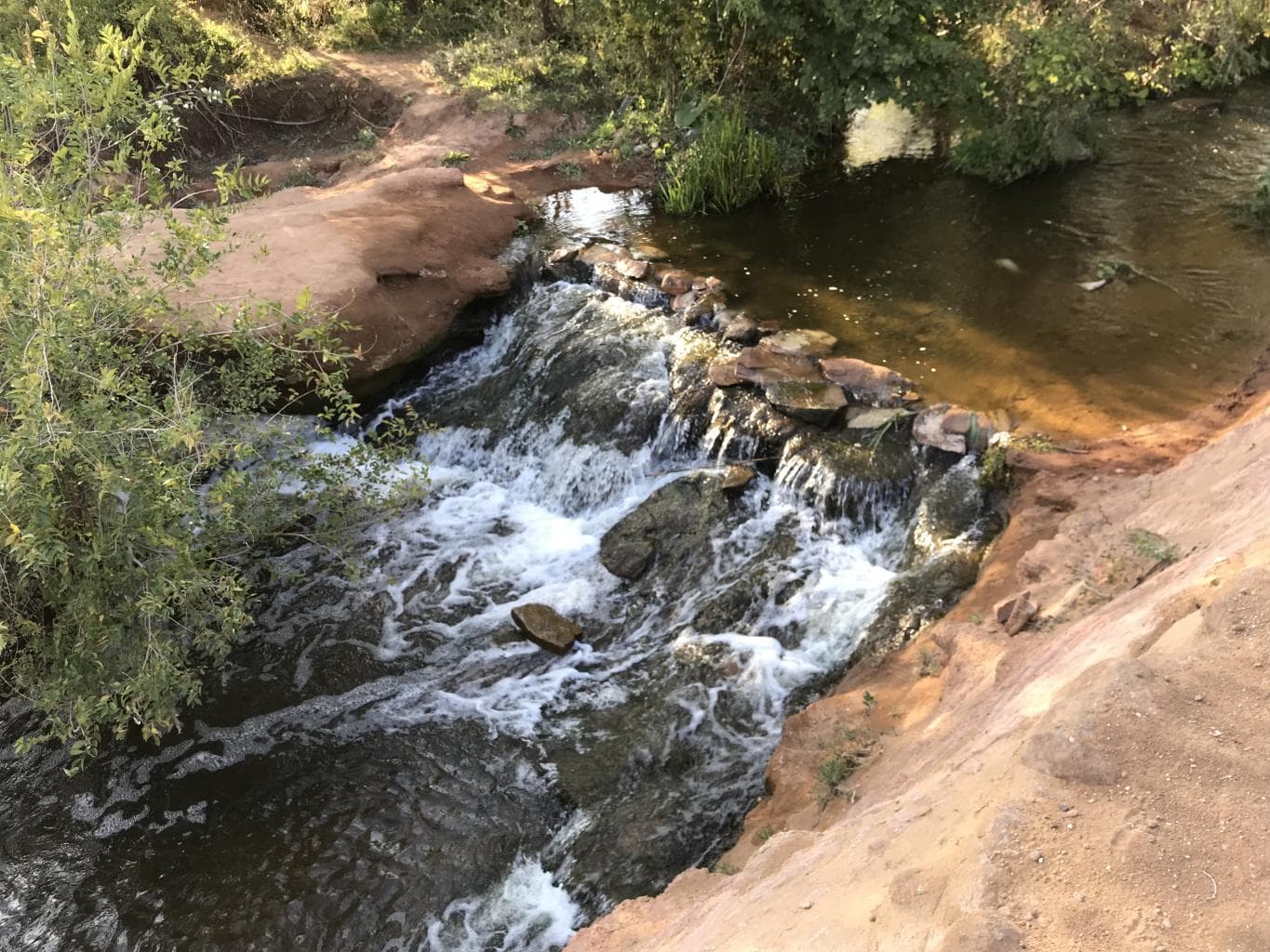 Водопад на Чёрной речке (Черноречье) — фотография 3