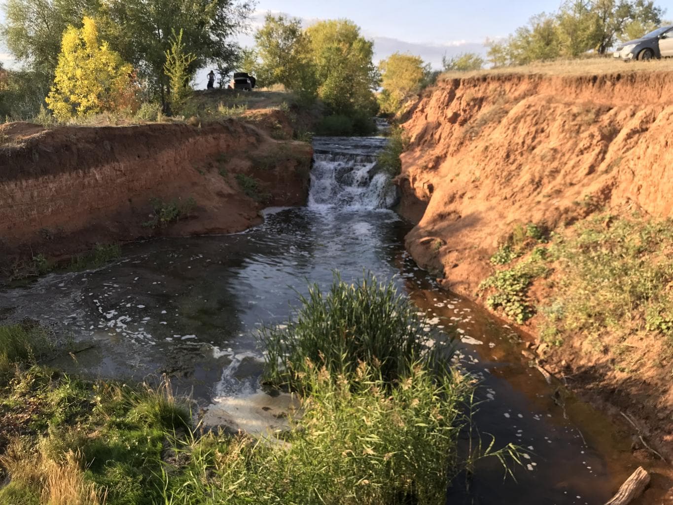 Водопад на Чёрной речке (Черноречье) — фотография 2