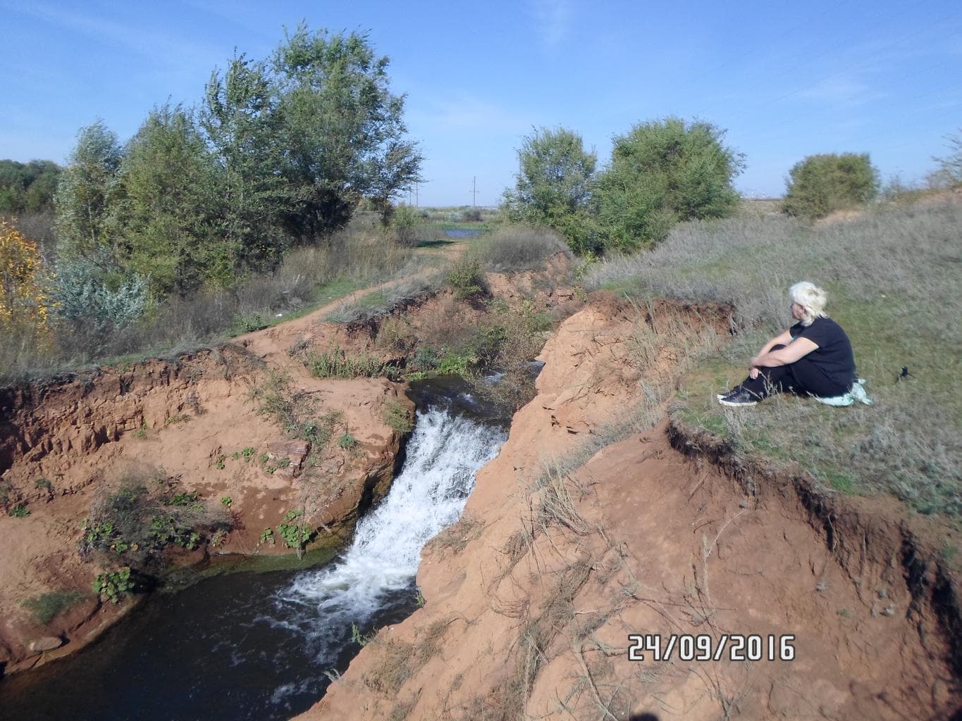 Водопад на Чёрной речке (Черноречье) — фотография 5