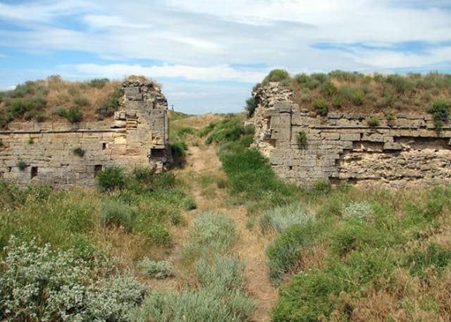 Арабатская крепость пос. Каменское. (Крым). Фотография 2