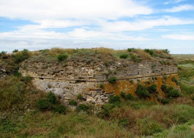 Арабатская крепость пос. Каменское. (Крым). Фотография 1