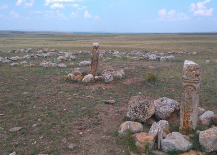 Древнее кладбище Кызаулер. Фотография 3