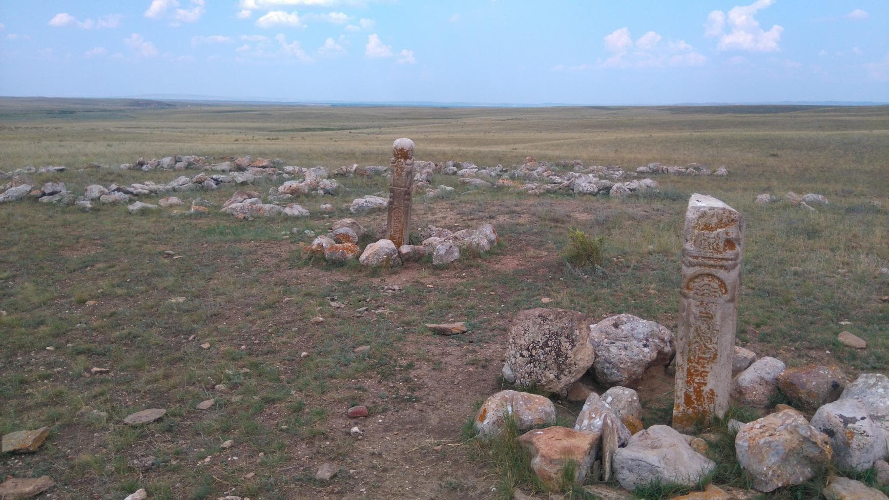 Древнее кладбище Кызаулер (Кайсацкие кулпытасы) — фотография 7