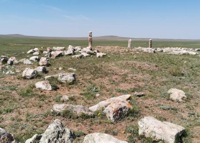 Древнее кладбище Кызаулер. Фотография 6
